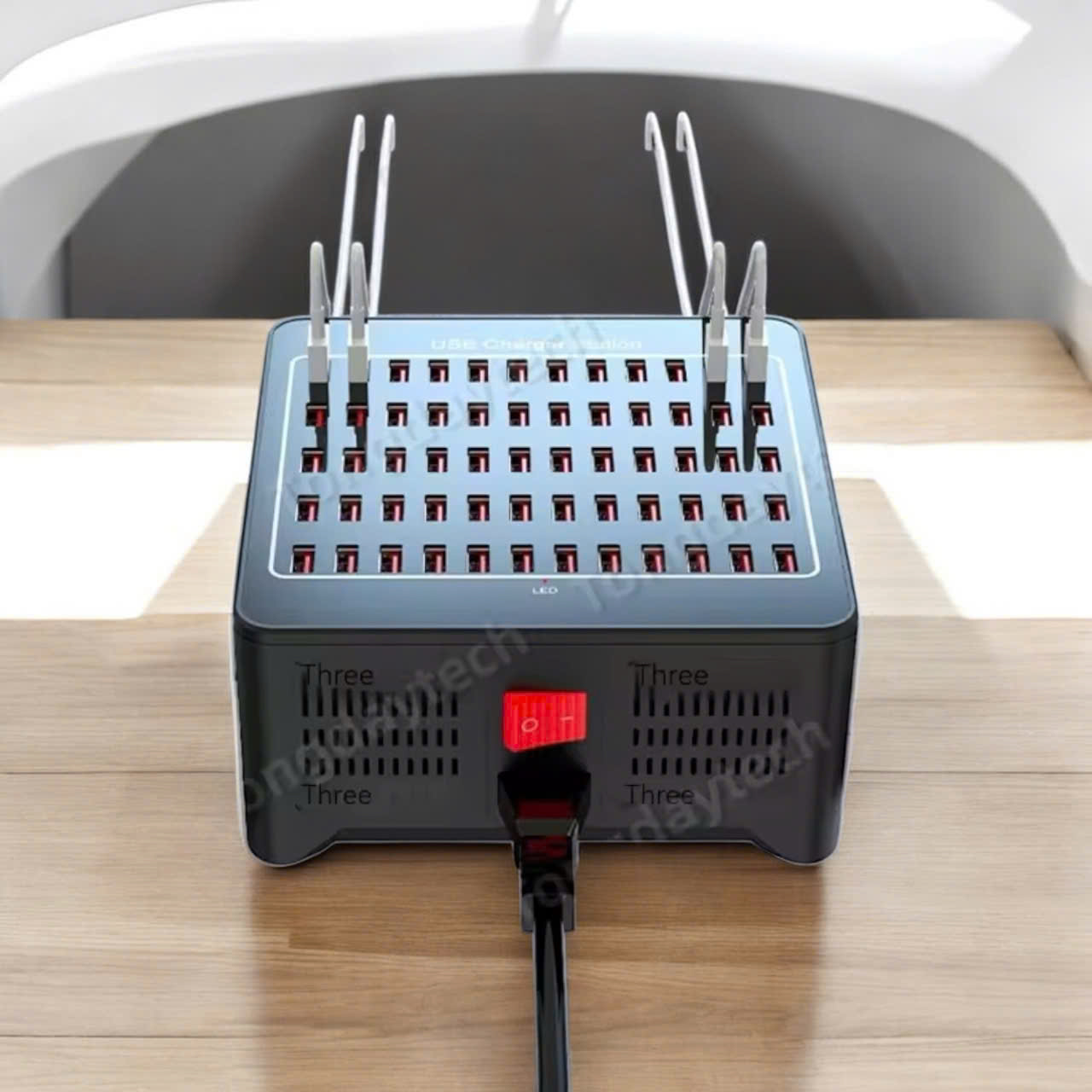 BỘ SẠC USB 60 CỔNG 300W